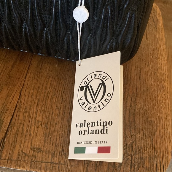 Valentino Orlandi Quilted Crossbody Tote NWT - Picture 9 of 11